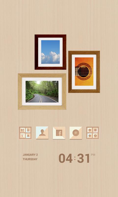 Neutral Wood Dodol Theme