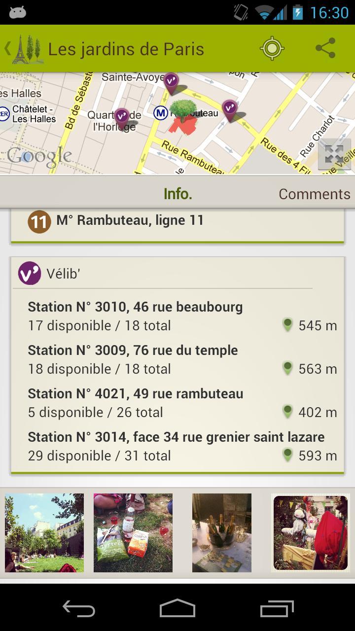 Les jardins de Paris