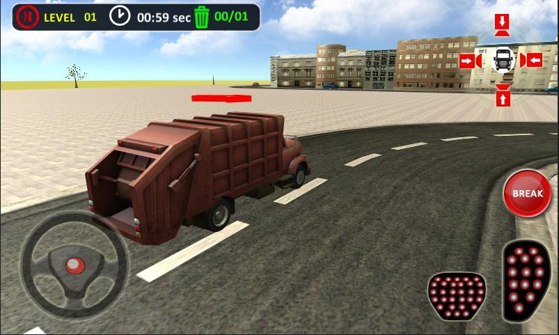 Real City Garbage Truck Sim