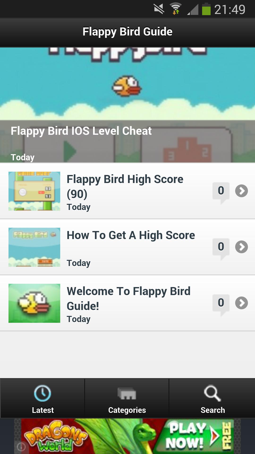 Guide for Flappy Bird