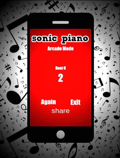 Sonic piano tiles