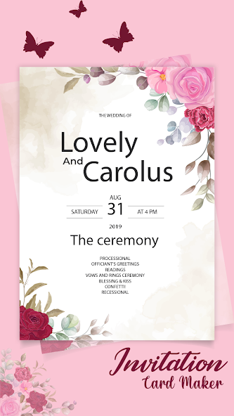 Invitation maker - Card Design