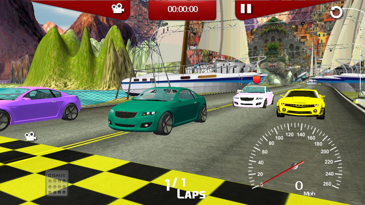 3D Car Race Real Steering