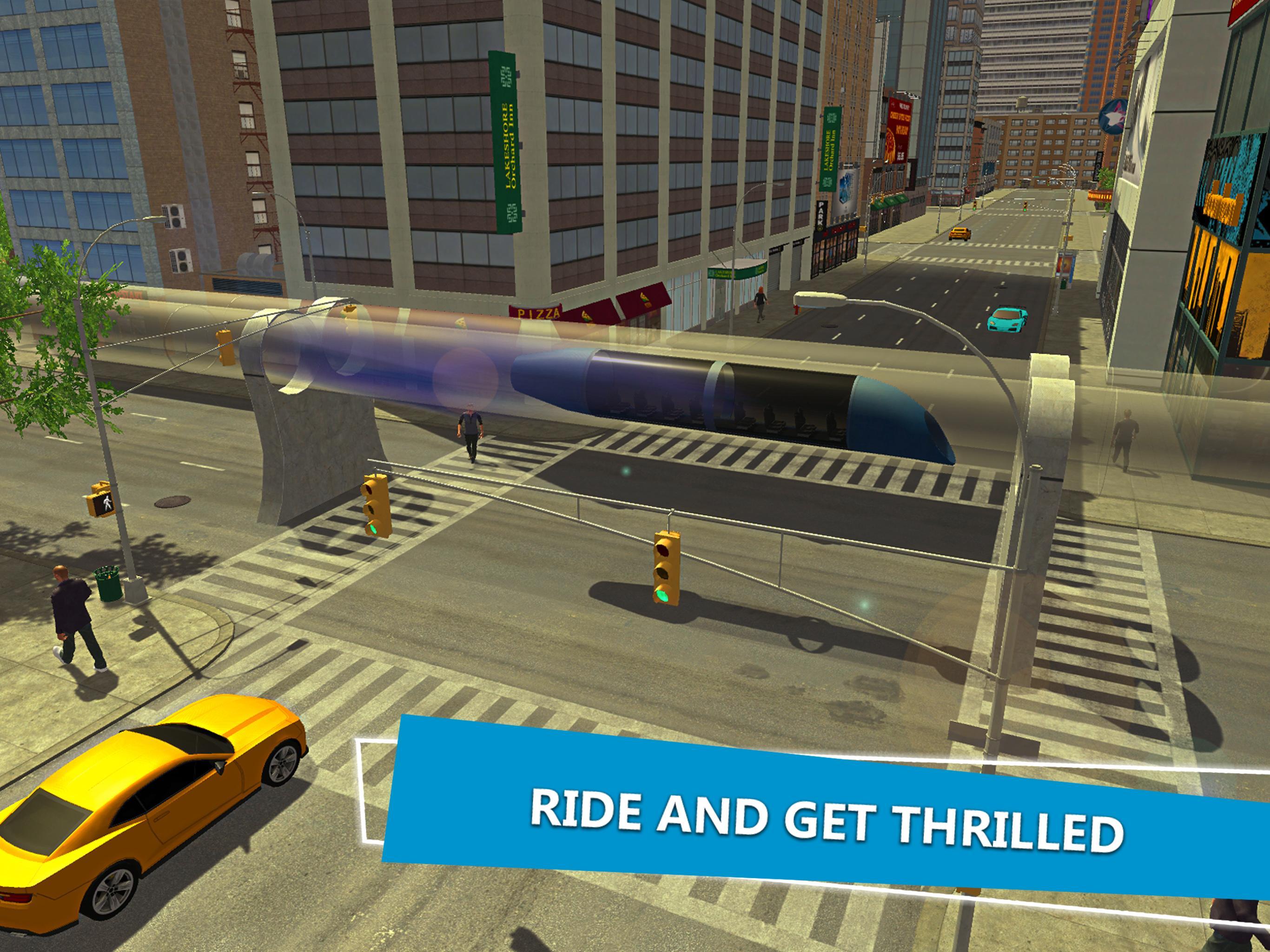 Hyperloop Train Simulator 3D