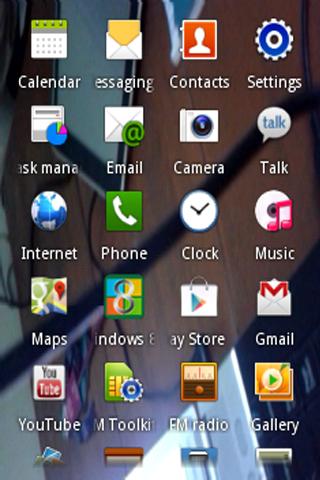 Transparent Screen Launcher