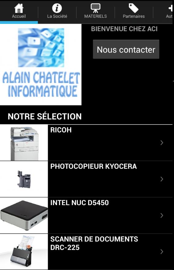 ALAIN CHATELET INFORMATIQUE