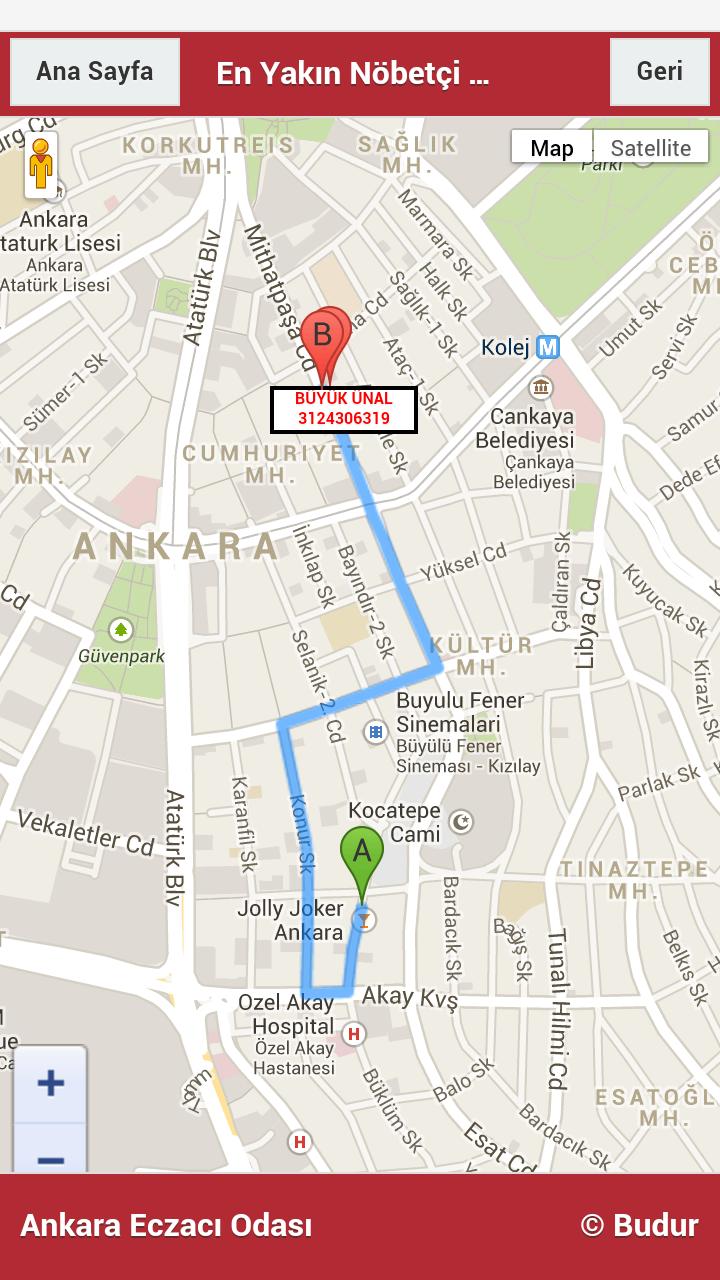 Pharmacies on Duty Ankara