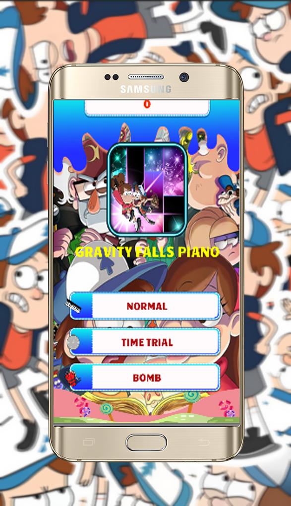 GravityFalls Piano Tiles