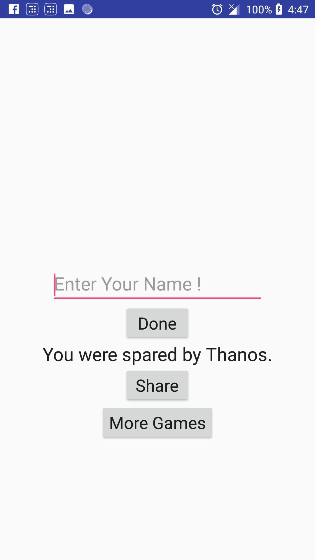 Did Thanos Kill Me