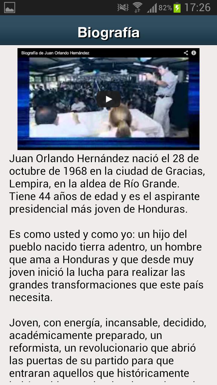 Juan Orlando Presidente