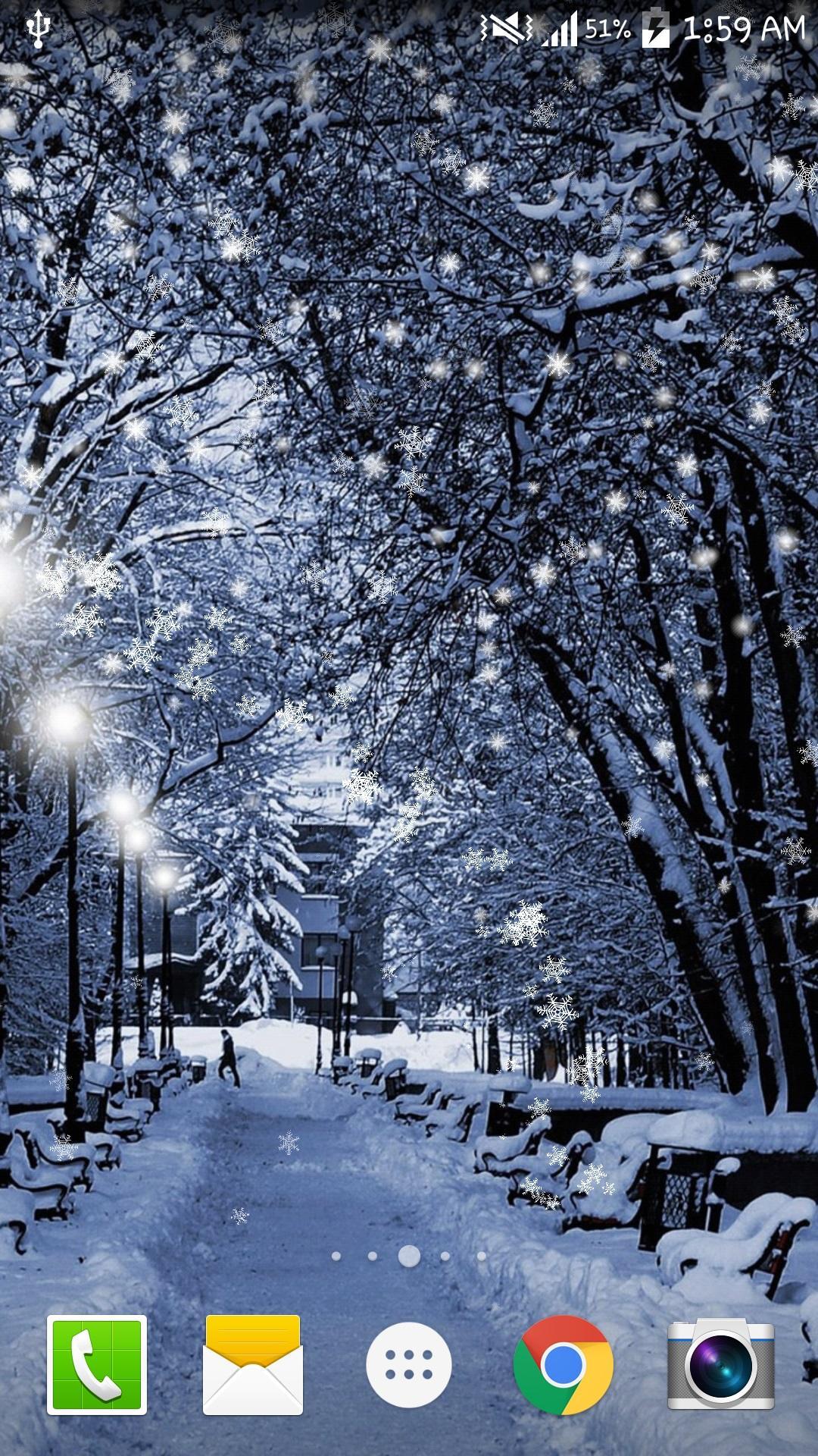 Winter Snow Live Wallpaper