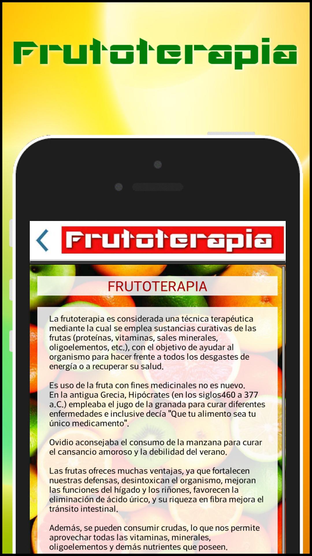 Frutoterapia