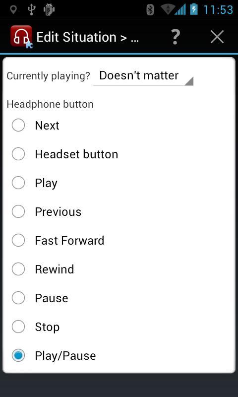 Locale/Tasker Headphone Button