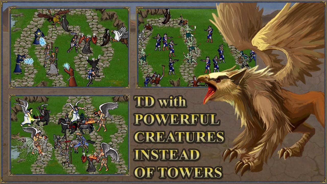 Heroes 3 and Mighty Magic:TD Fantasy Tower Defence