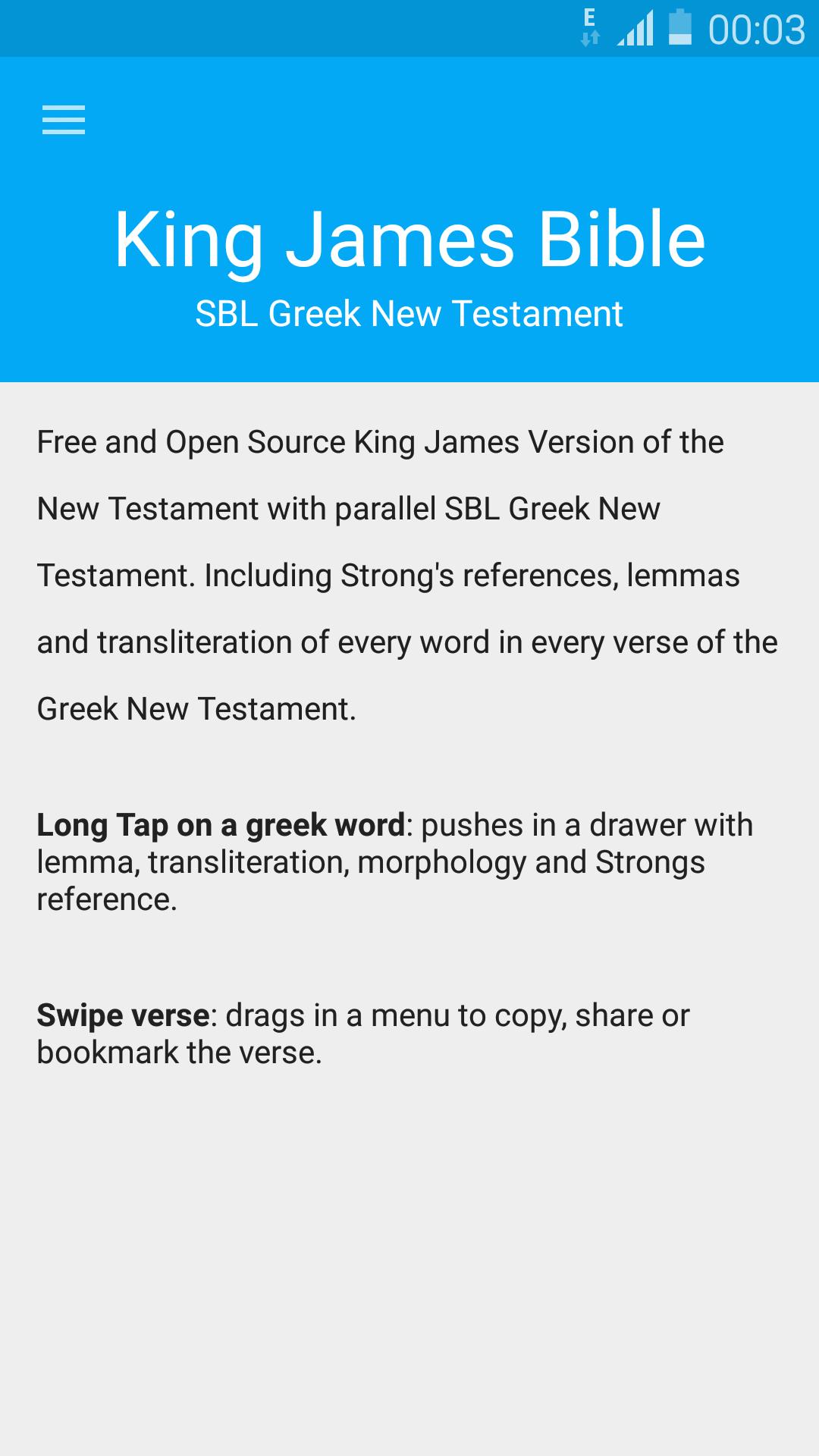 King James Bible Parallel NT