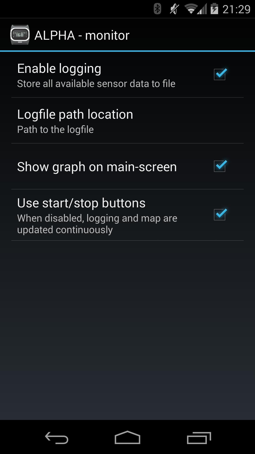 ALPHA Heart rate monitor (BLE)