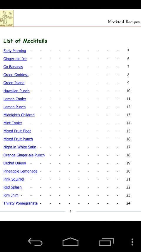 Mocktails Best Recipes