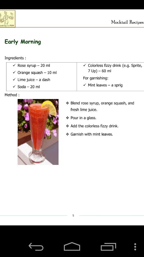 Mocktails Best Recipes