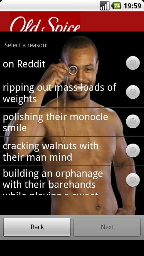 Old Spice Voicemail Creator