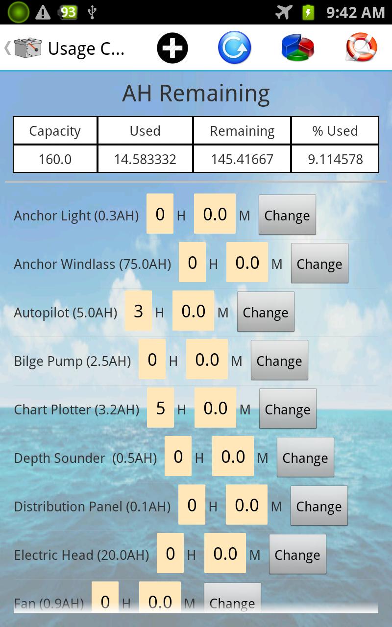 Boat Battery Amps Calculator