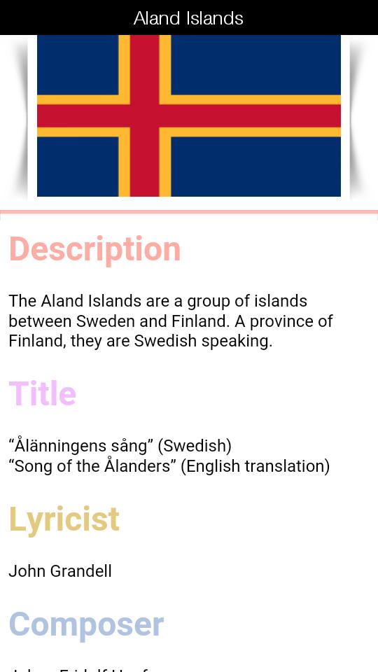 World's All National Anthems
