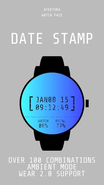 Date Stamp Watch Face