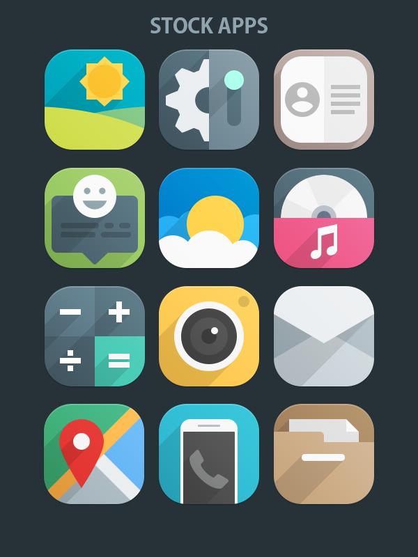 Flui icon pack