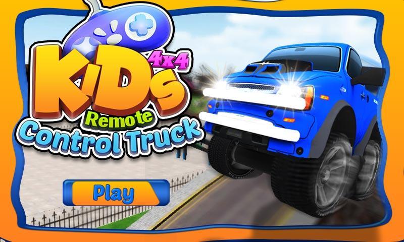 Kids 4x4 Remote Control Truck