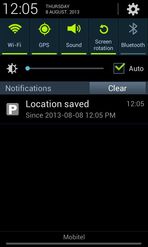 Where have I parked?