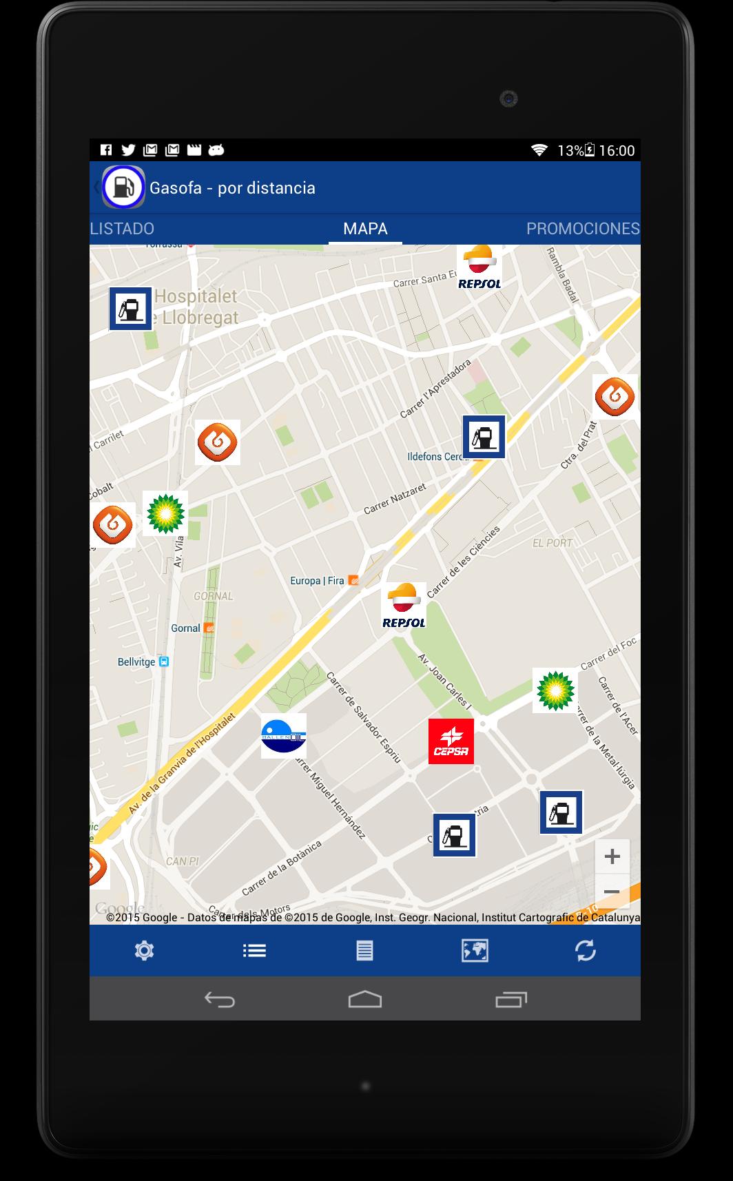 Gasofa - spanish gas stations