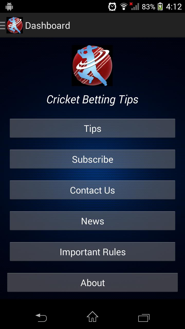 Cricket Betting Tips