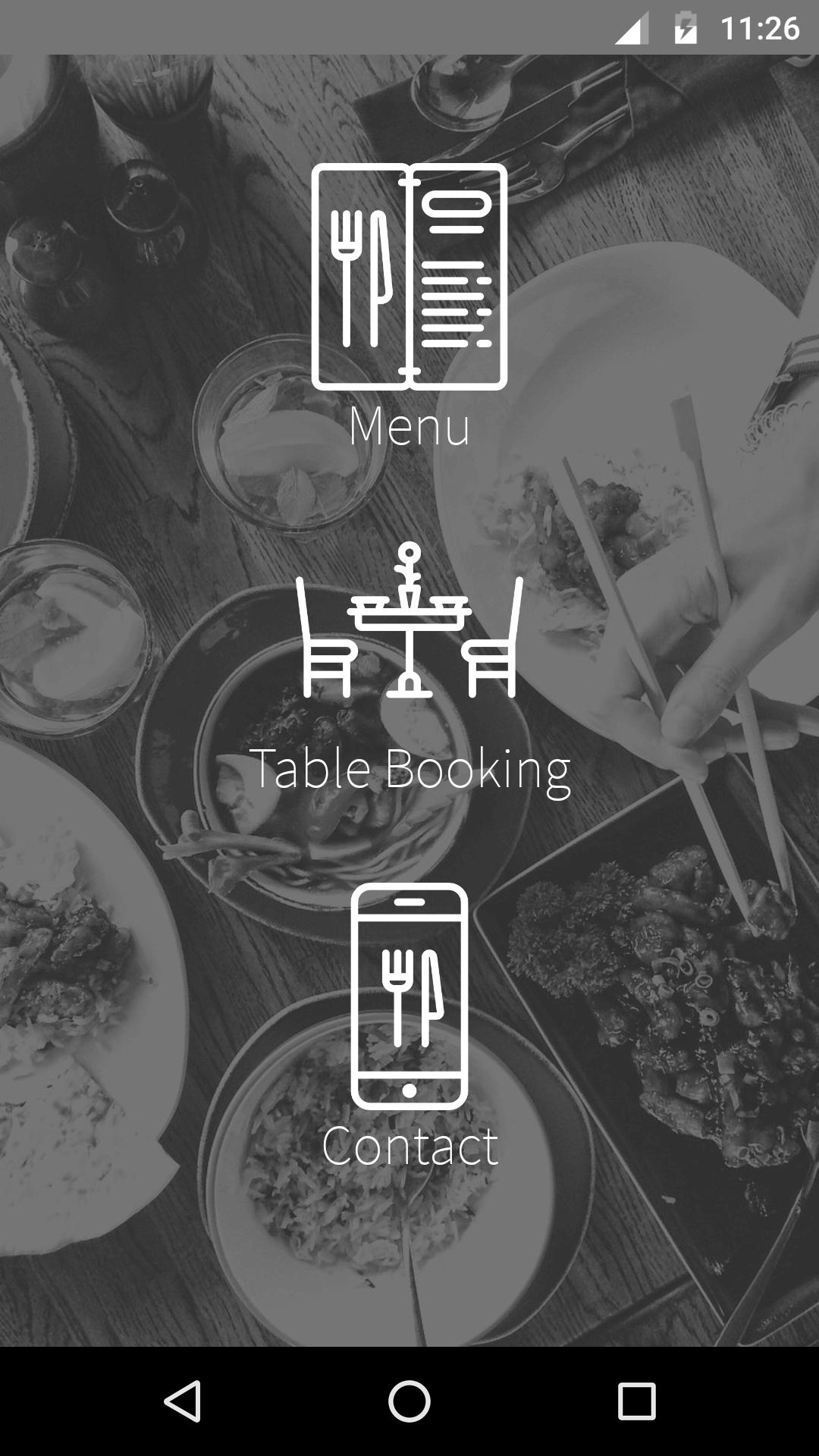 The la familia restaurant app