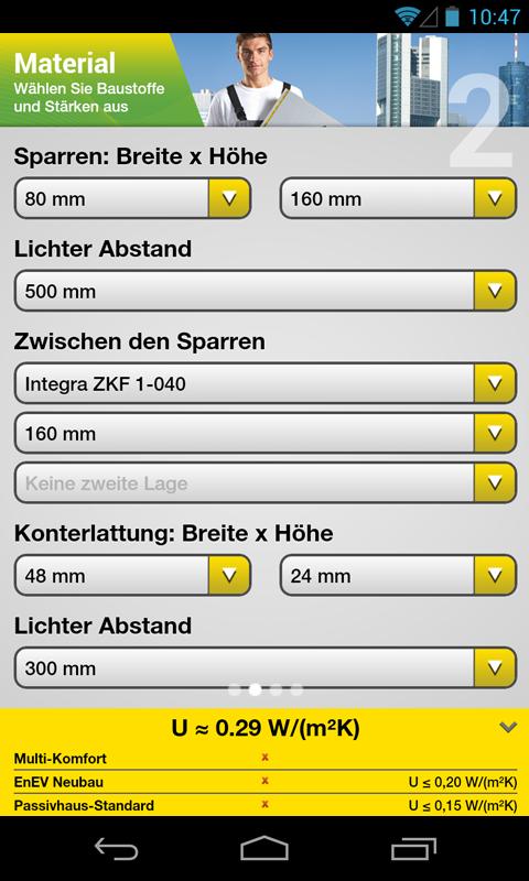 U-Wert-Quick ISOVER DE