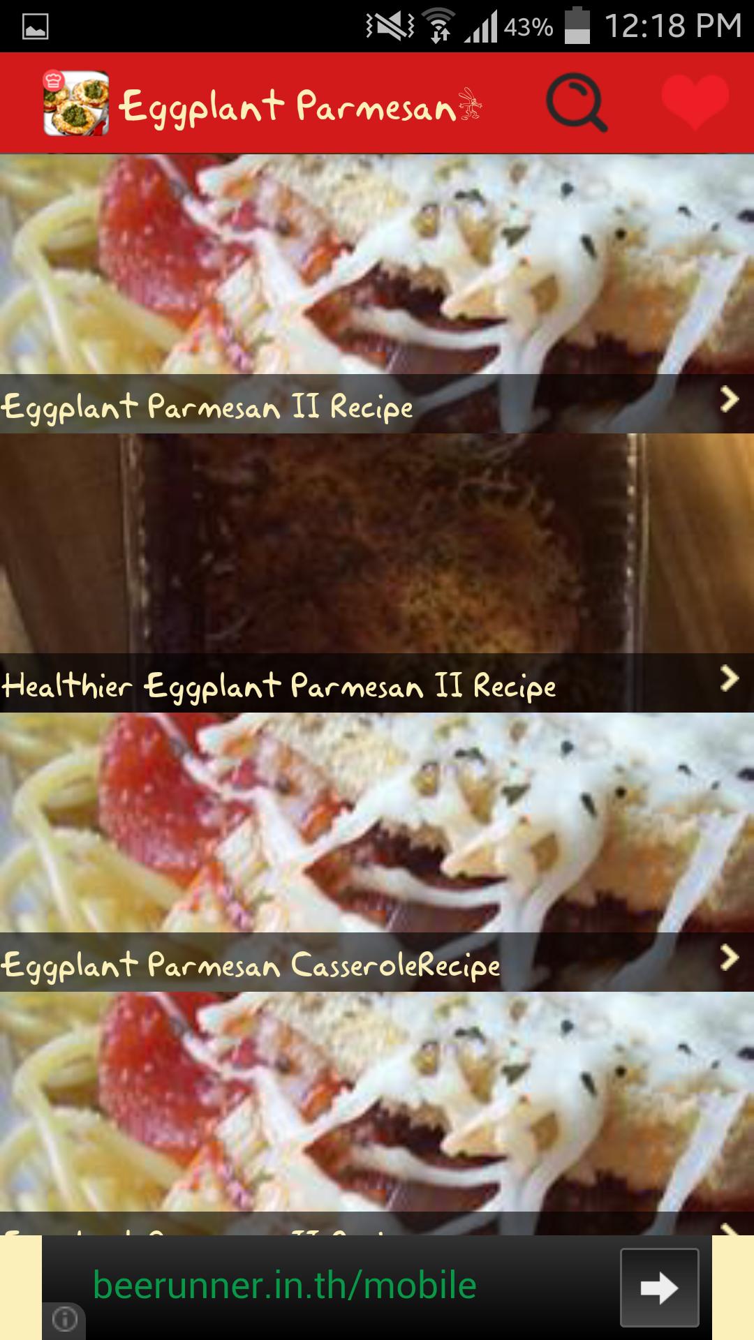 Eggplant Parmesan Recipes