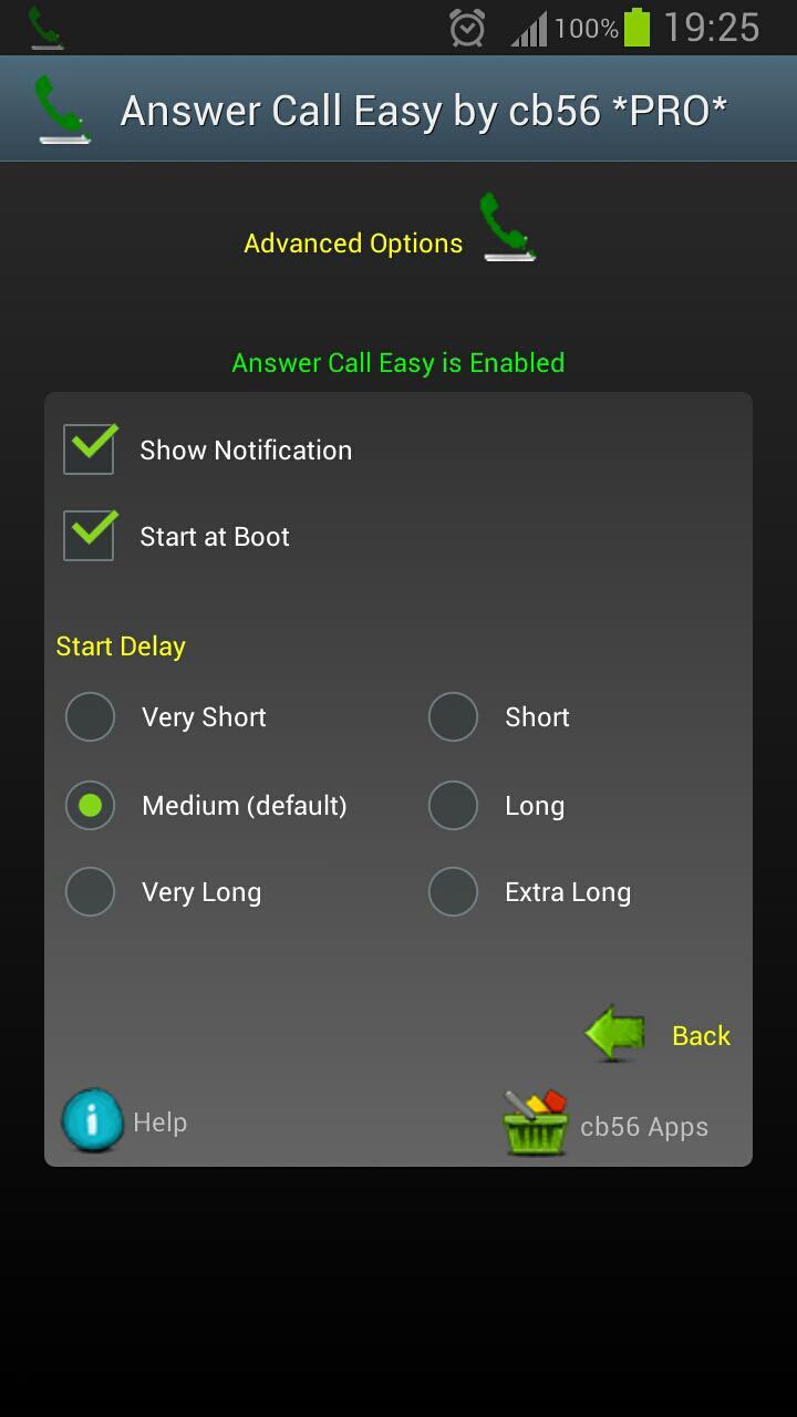 Answer Call Home button Easy
