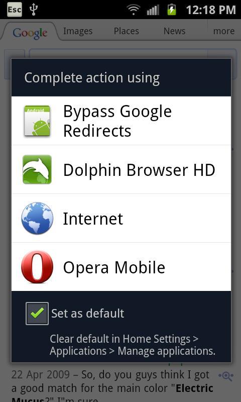 Bypass Google Redirects