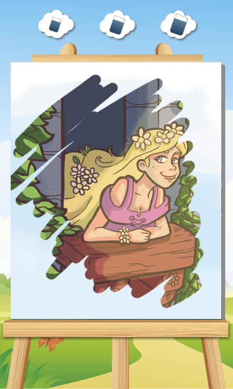 Princess Rapunzel  Interactive Mini Games