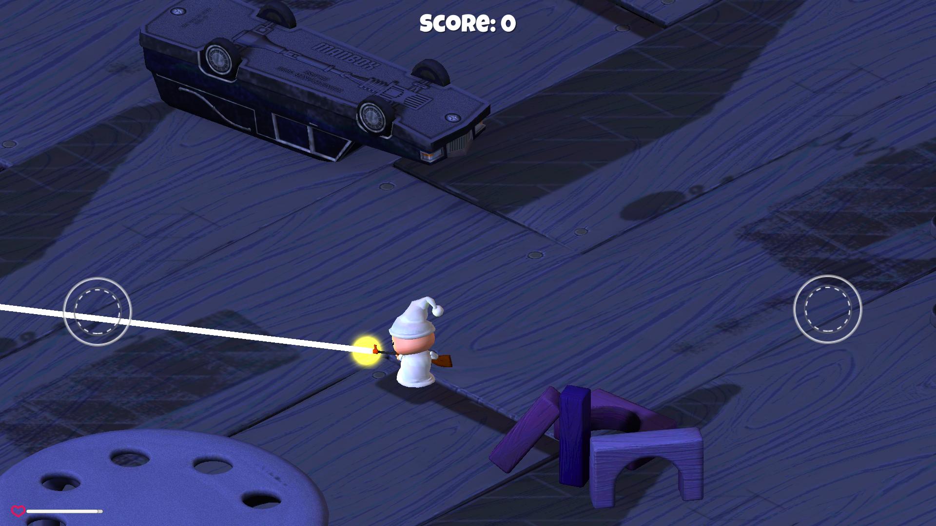 3D Gun Shooter Survival Kid