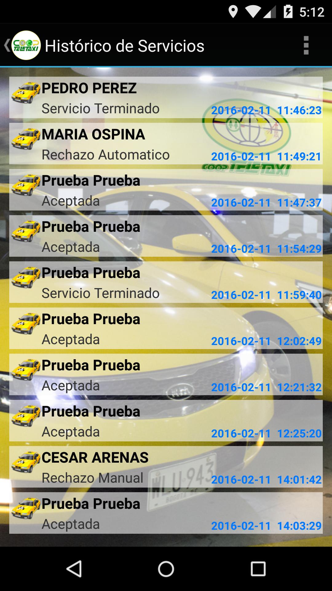 COOPTELETAXI CONDUCTOR