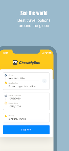 CheckMyBus: Find bus tickets!