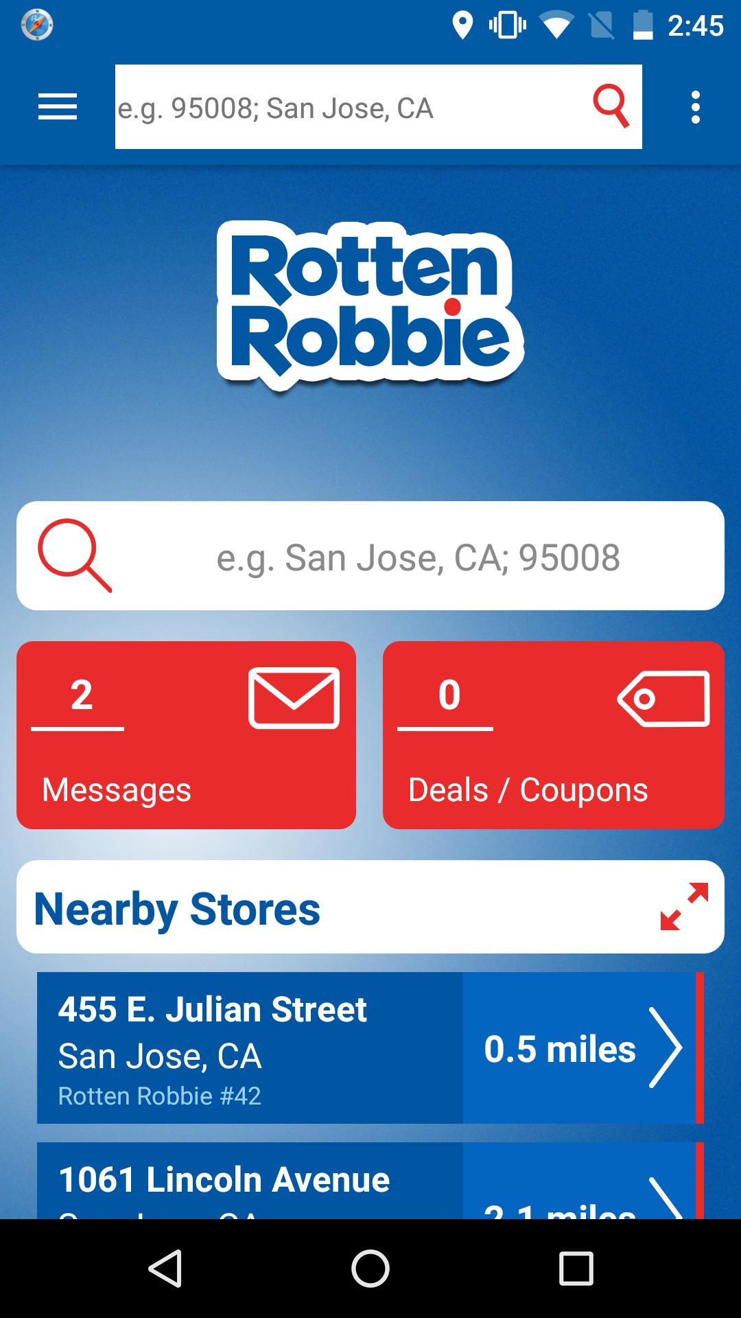 Rotten Robbie Deals App