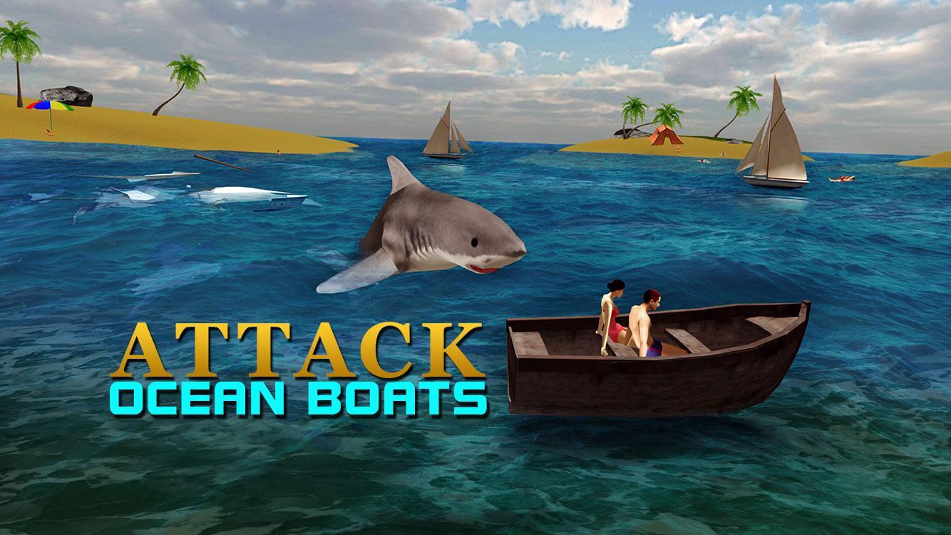 Angry Shark Revenge Attack 3D