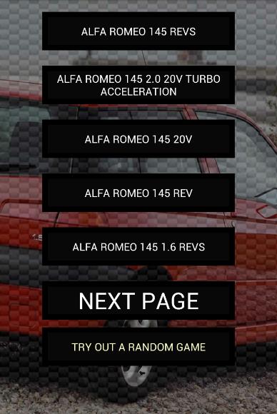 Engine sounds of 145