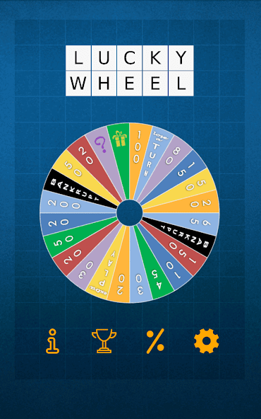 Lucky Wheel English