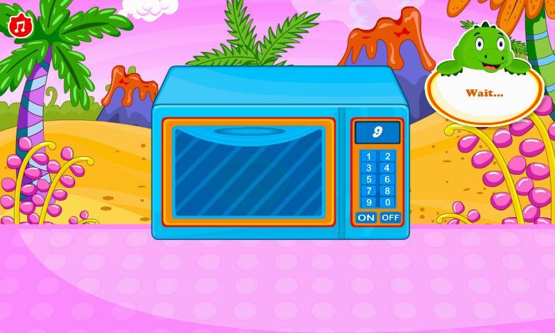 Cake Little Dino Cooking Game