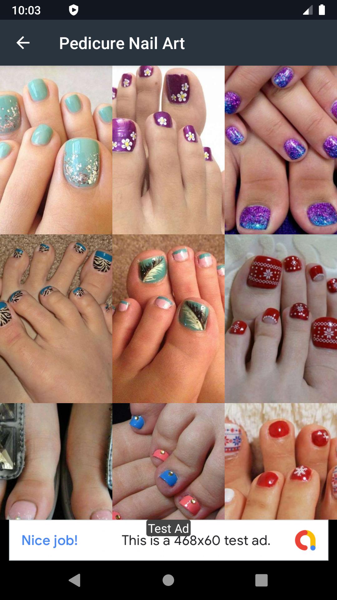 Pedicure Nail Art