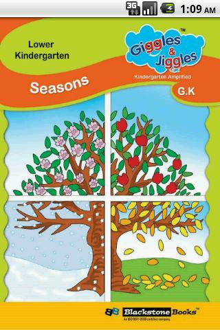 Seasons for LKG Kids