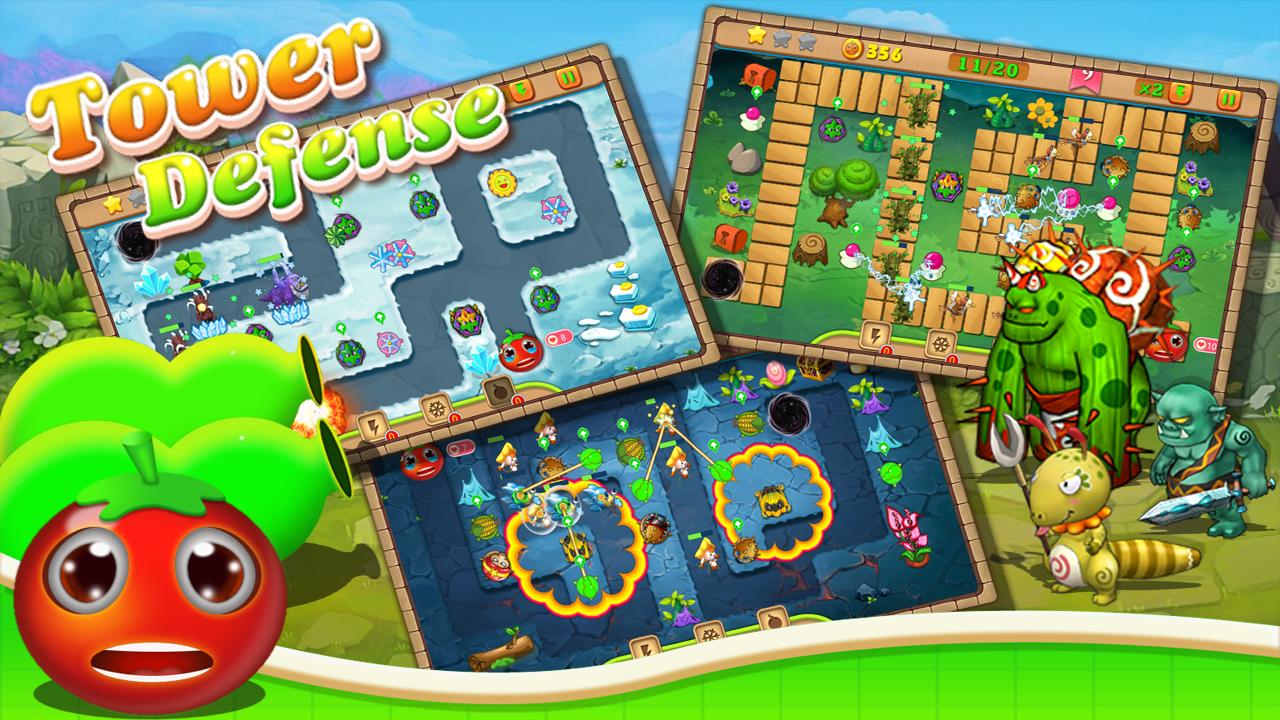 Tower Defense : Fruit War