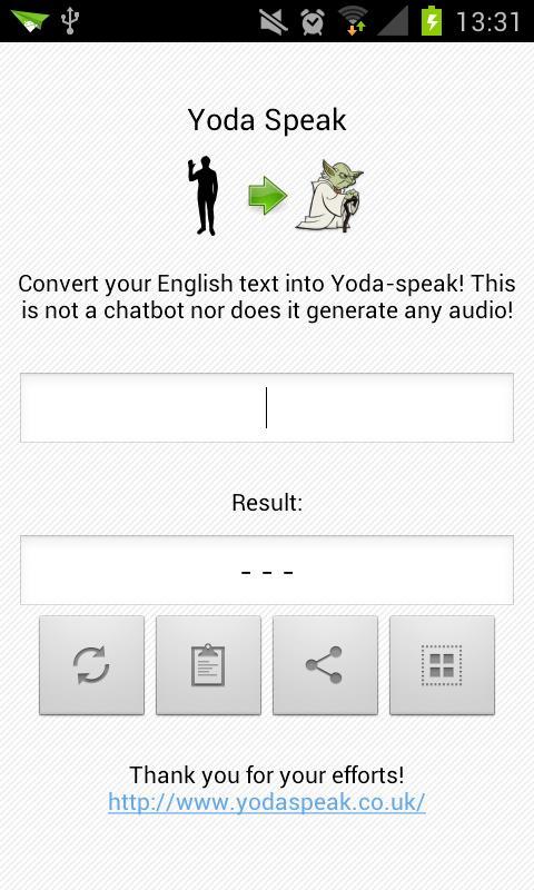 Yoda Speak