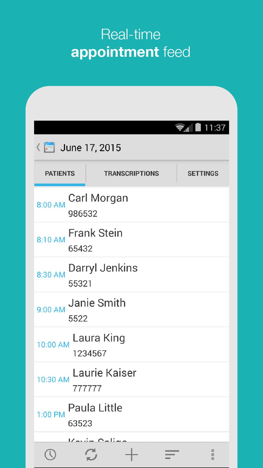 eScription RH Transcription